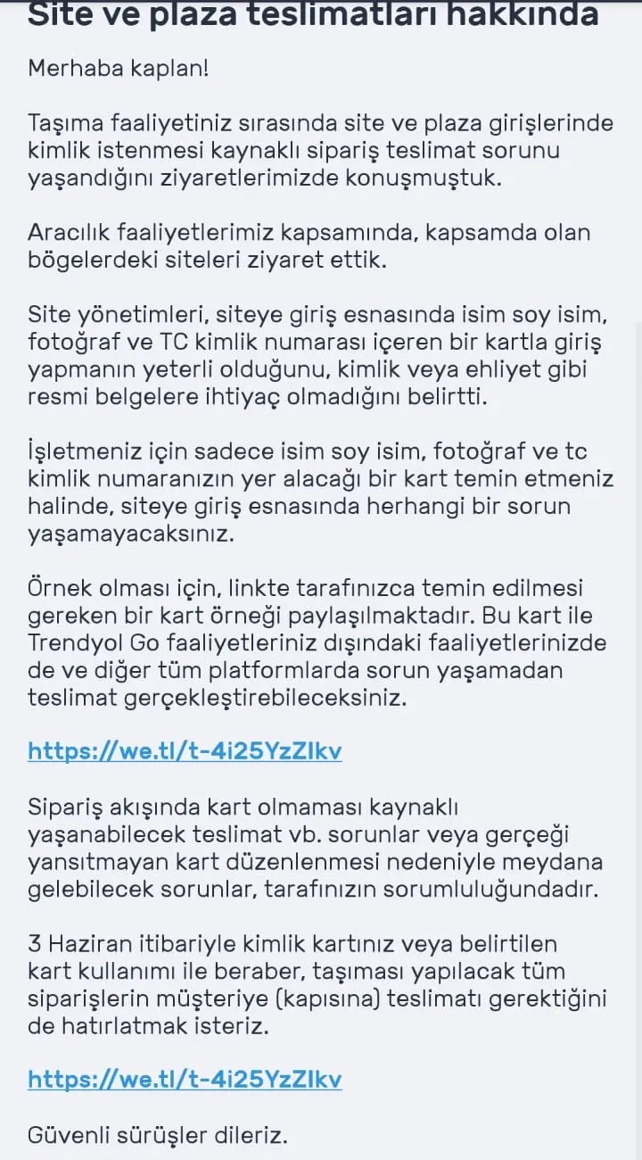 Site güvenlikleri ile kuryeler arasında kimlik krizi! - Resim : 1