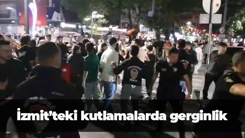 İzmit'te şampiyonluk kutlamak isteyen