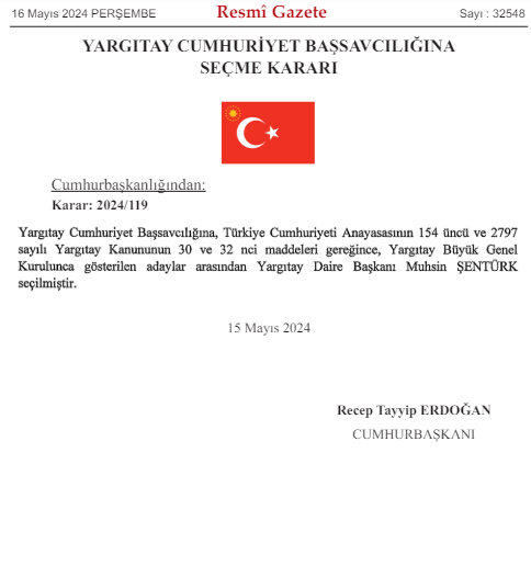 Erdoğan’dan dikkat çeken atama! Yargıtay Cumhuriyet Başsavcısı Muhsin Şentürk oldu. Muhsin Şentürk kimdir? Muhsin Şentürk nereli ve kaç yaşında? - Resim : 2