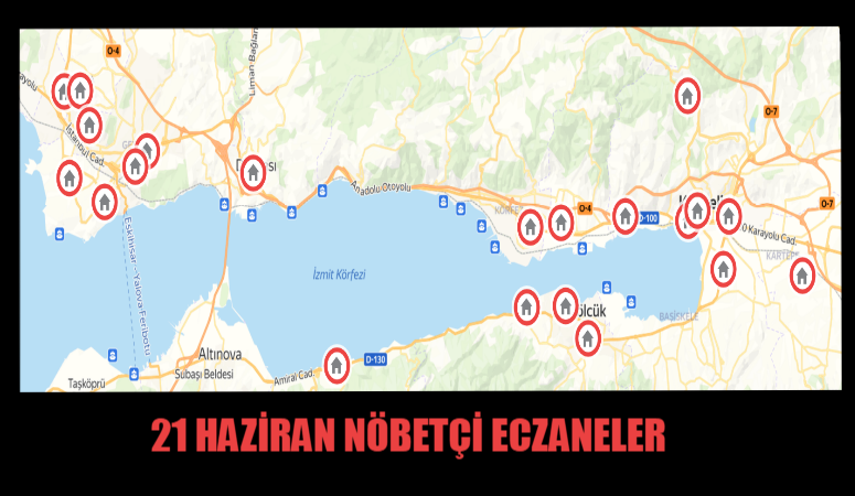 21 Haziran Cuma Kocaeli’de nöbetçi eczaneler hangileri? İşte detaylar..