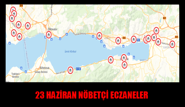 23 Haziran pazar Kocaeli’de nöbetçi eczaneler hangileri? İşte detaylar..