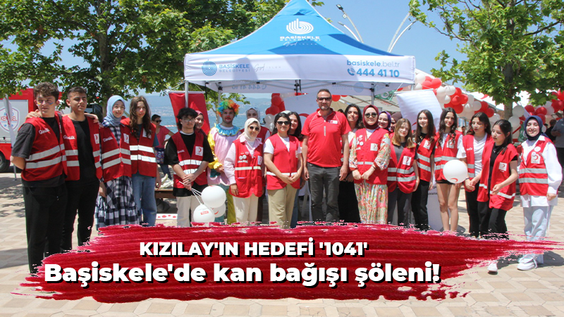 Başiskele’de kan bağışı şöleni! Kızılay’ın hedefi ‘1041’