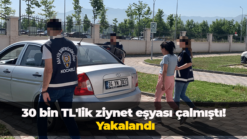 Gebze'de girdiği bir evden