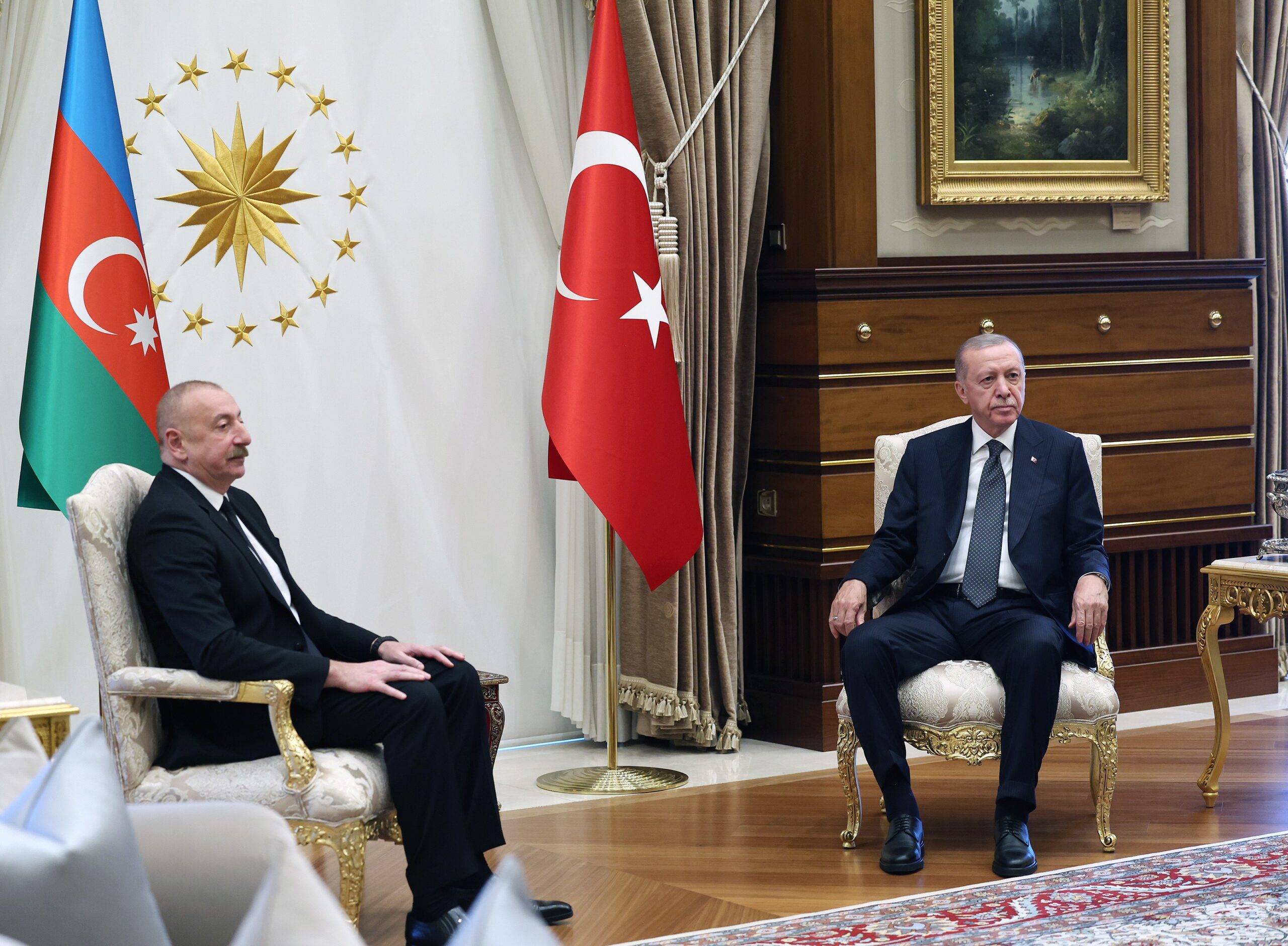 Erdoğan, Aliyev ile görüştü - Resim : 1