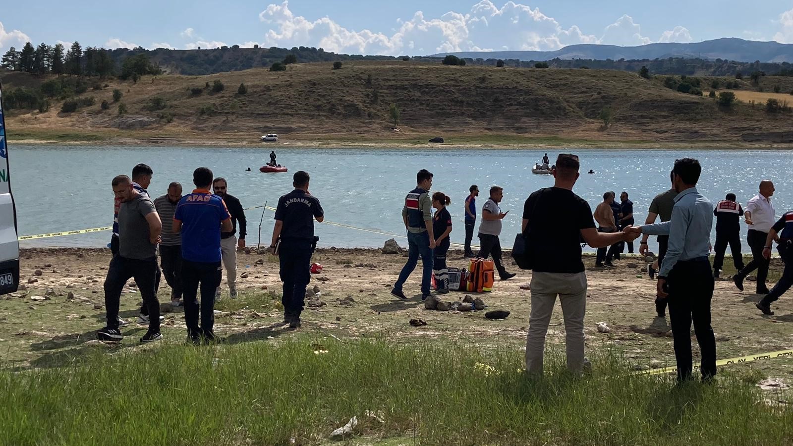 Ankara'da serinlemek için baraja giren gençler hayatını kaybetti - Resim : 1