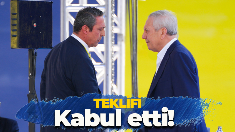 Aziz Yıldırım, Ali Koç’un teklifini kabul etti!