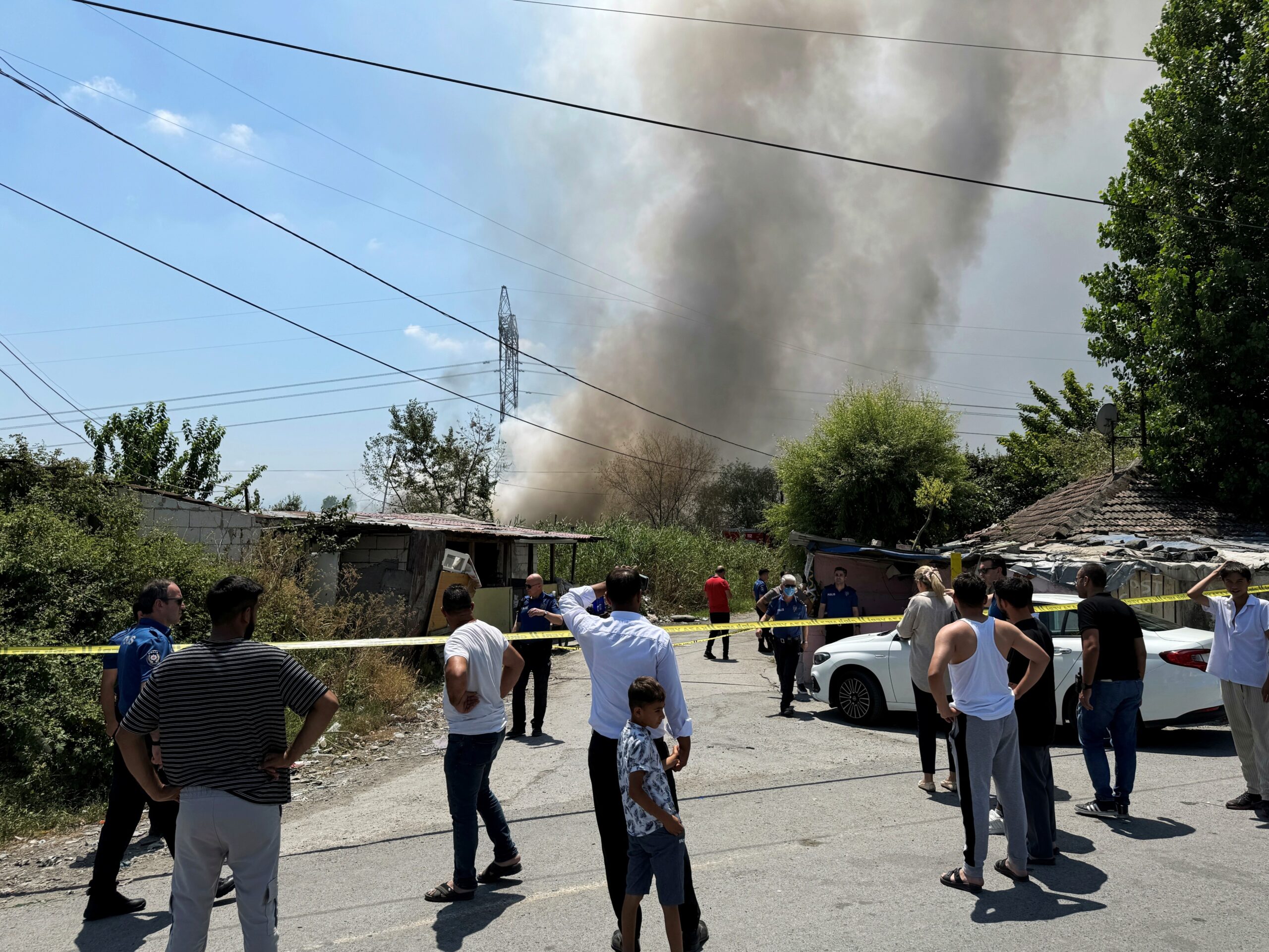 Çöplükte yangın paniği! - Resim : 1