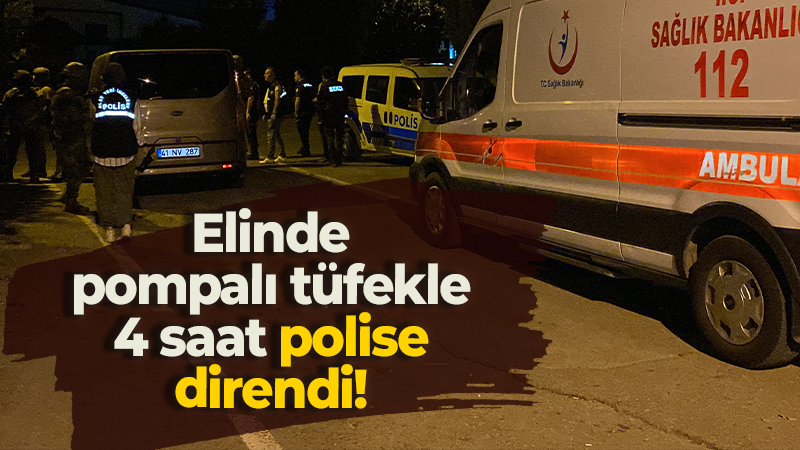 Kocaeli'de bir kişinin elinde