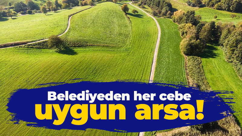 Gölcük Belediyesi her cebe uygun arsa satacak!