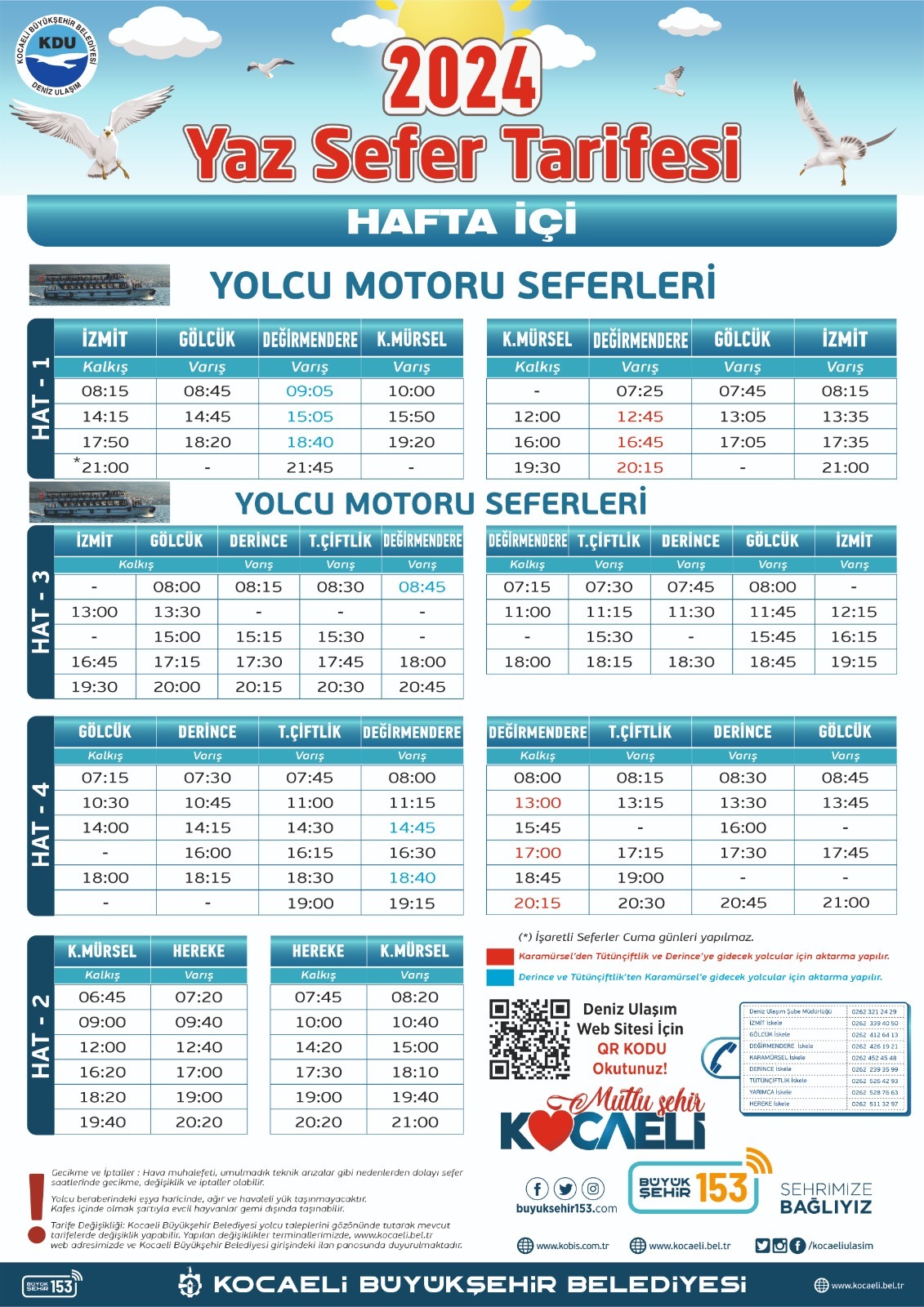 Kocaeli Büyükşehir tamamen yaza geçiyor! Denizde yaz tarifesi vakti - Resim : 4