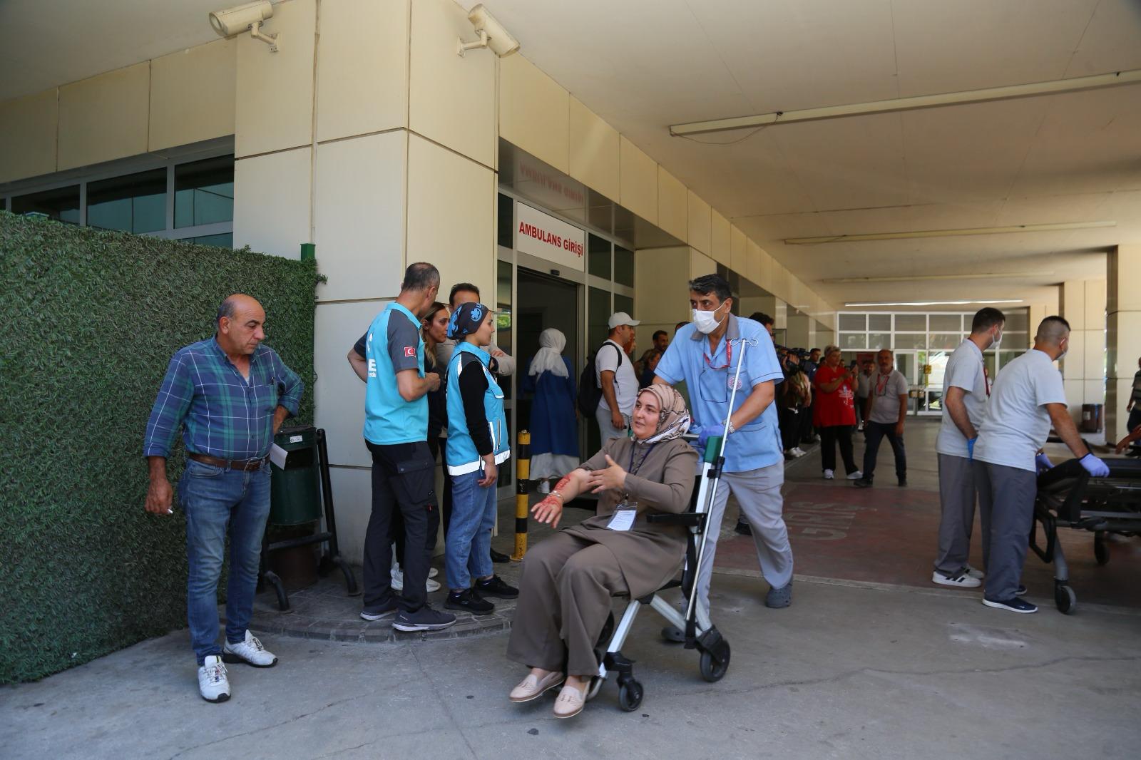 Kocaeli Devlet Hastanesi'nde gerçeğini aratmayan tatbikat! - Resim : 3