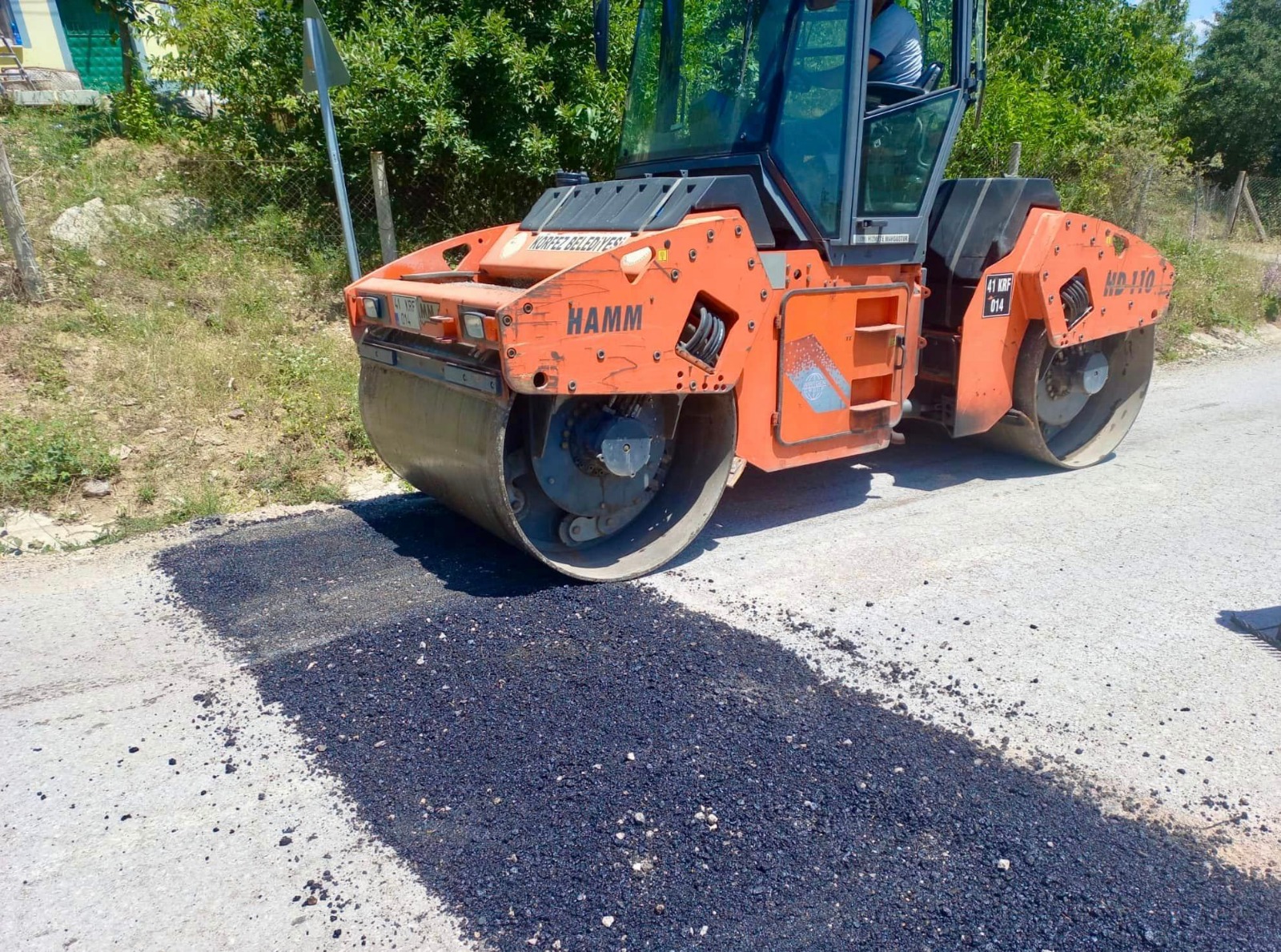 Kocaeli’de köy yolları yenileniyor! Vatandaşlar mutlu - Resim : 2