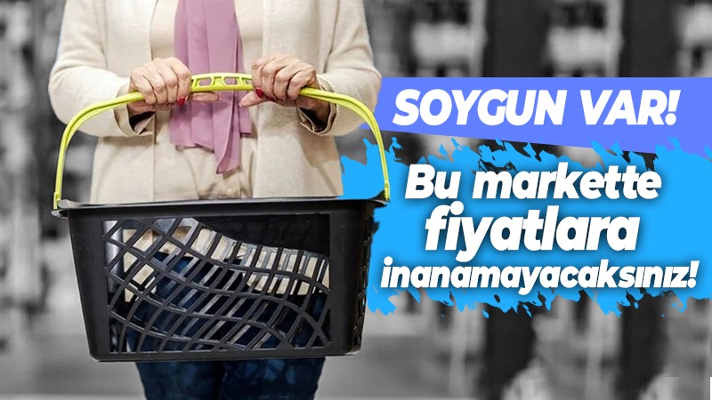 Kocaeli’deki markette işin suyu çıktı! Fiyatları görünce sinirleneceksiniz