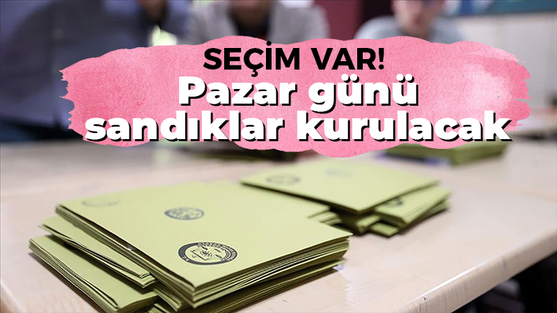 Pazar günü Kocaeli’de sandıklar kuruluyor! Kritik seçim