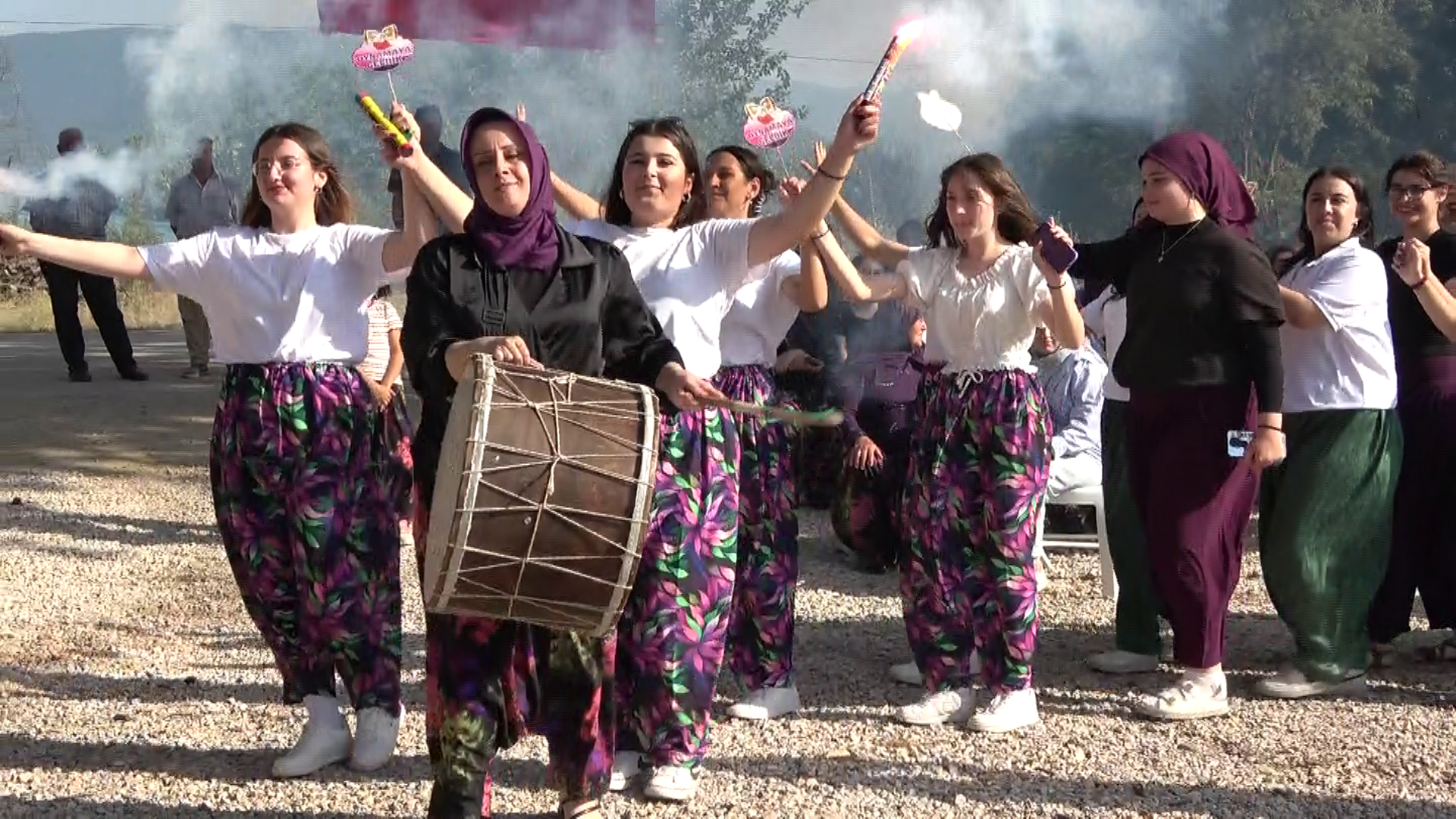 Şalvar Şenliği'nde davullu zurnalı maden protestosu! - Resim : 4