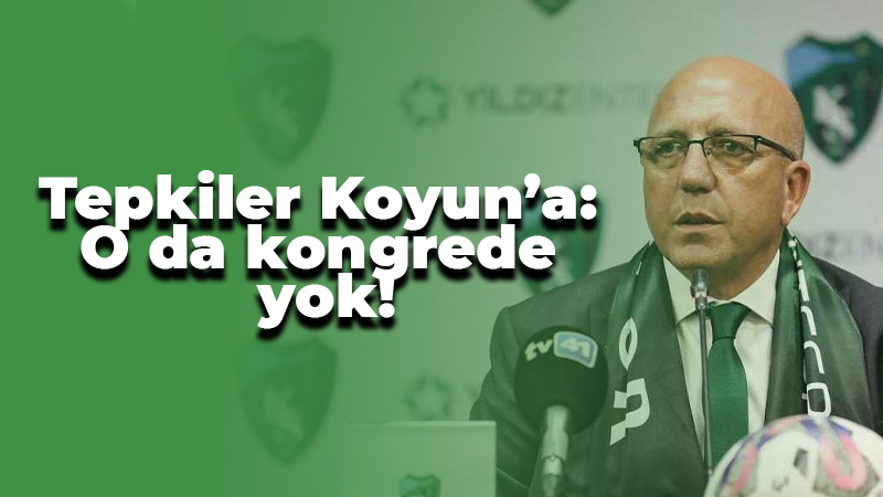 Kocaelispor olağanüstü kongresinde tepkilerin