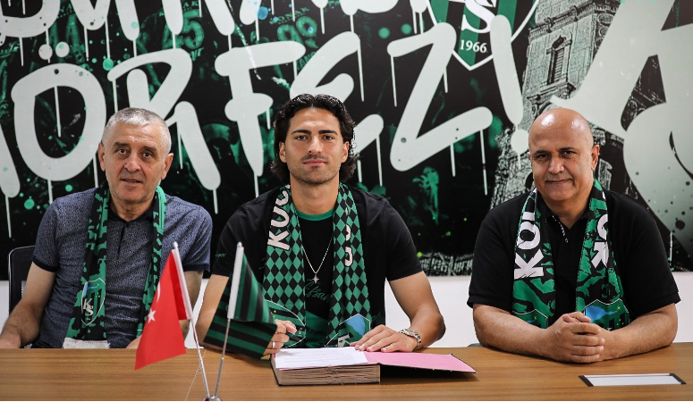 Kocaelispor’un resmi olarak kadrosuna