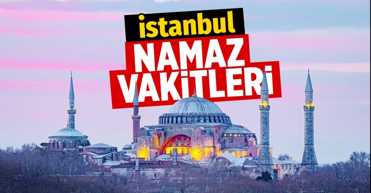 İstanbul için Haftalık Namaz Vakitleri (1-7 Temmuz 2024)İmsak, Güneş, Öğle, İkindi, Akşam, Yatsı saatleri kaçta?