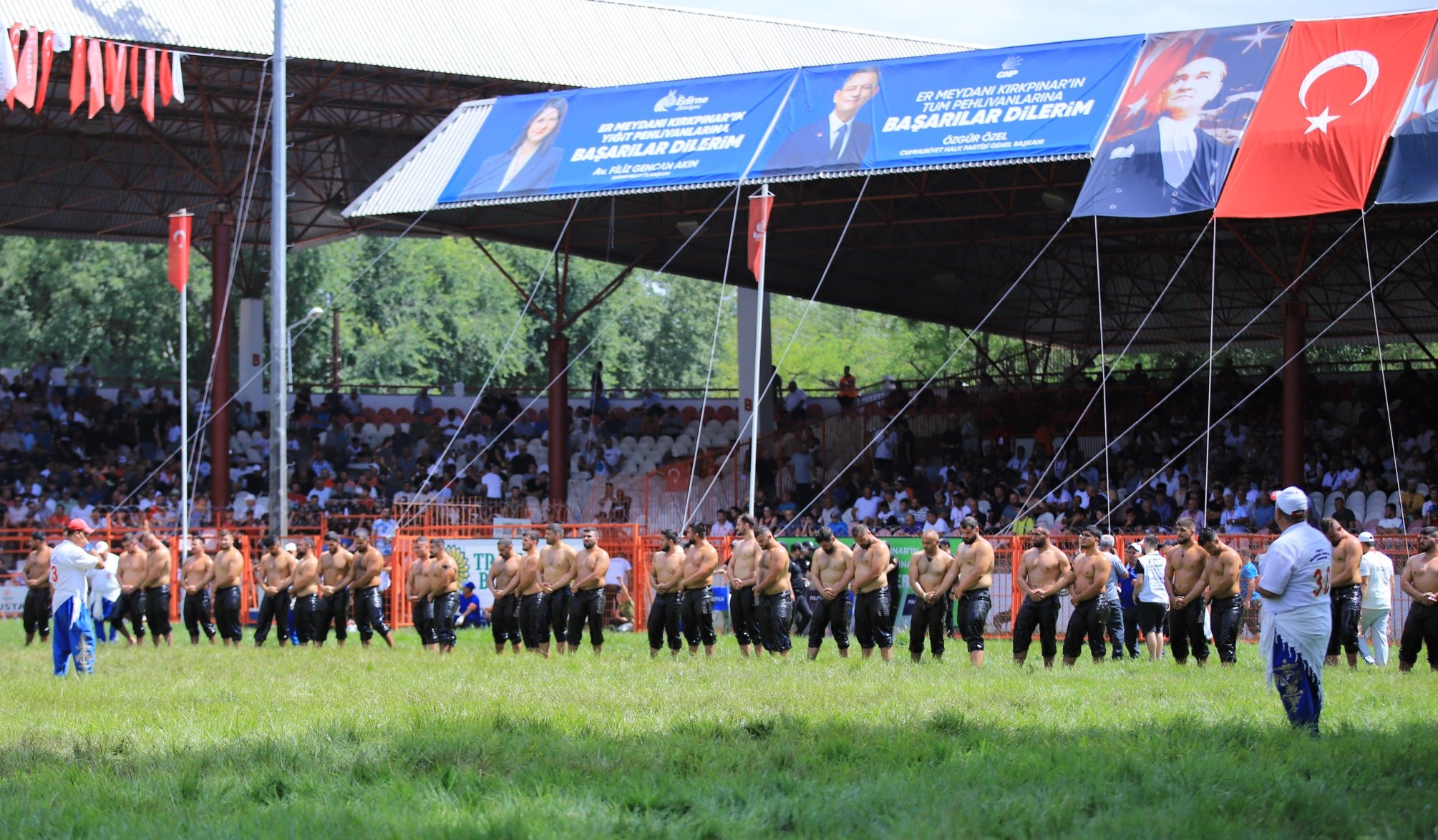 663. Tarihi Kırkpınar Yağlı Güreşleri dev foto galeri "Ali Köksal - Özel" - Resim : 24