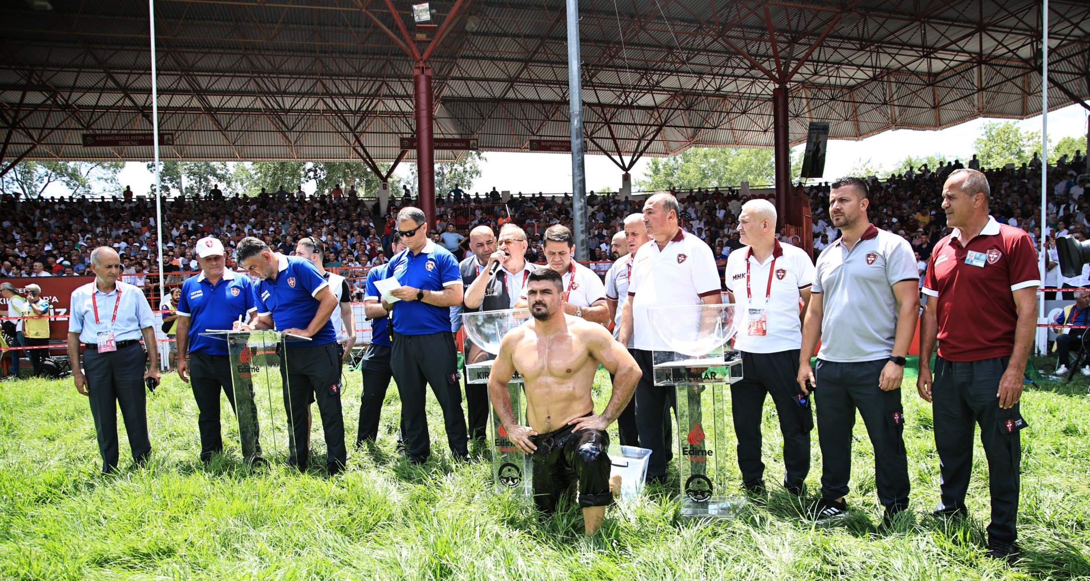 663. Tarihi Kırkpınar Yağlı Güreşleri dev foto galeri "Ali Köksal - Özel" - Resim : 135