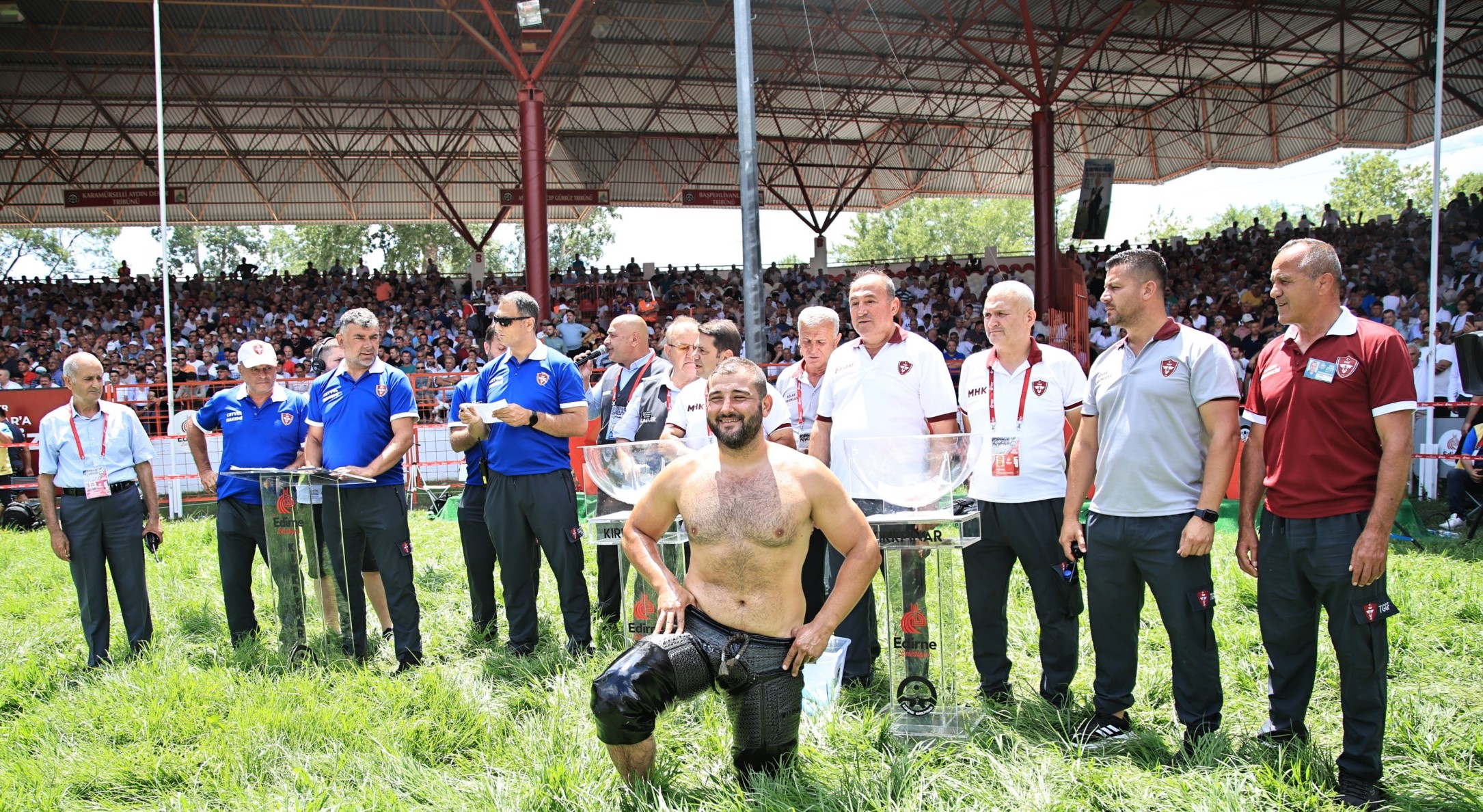 663. Tarihi Kırkpınar Yağlı Güreşleri dev foto galeri "Ali Köksal - Özel" - Resim : 136