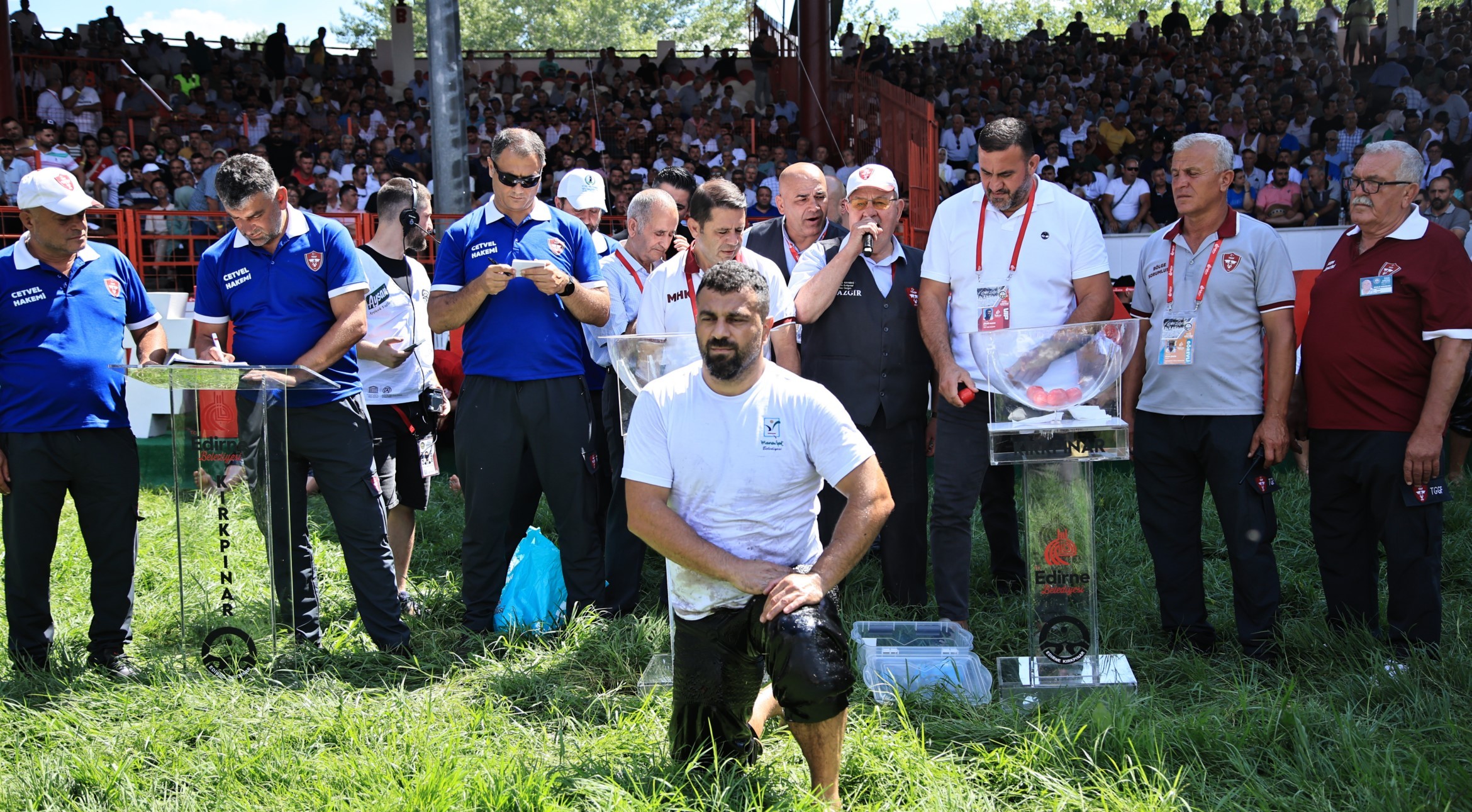 663. Tarihi Kırkpınar Yağlı Güreşleri dev foto galeri "Ali Köksal - Özel" - Resim : 157