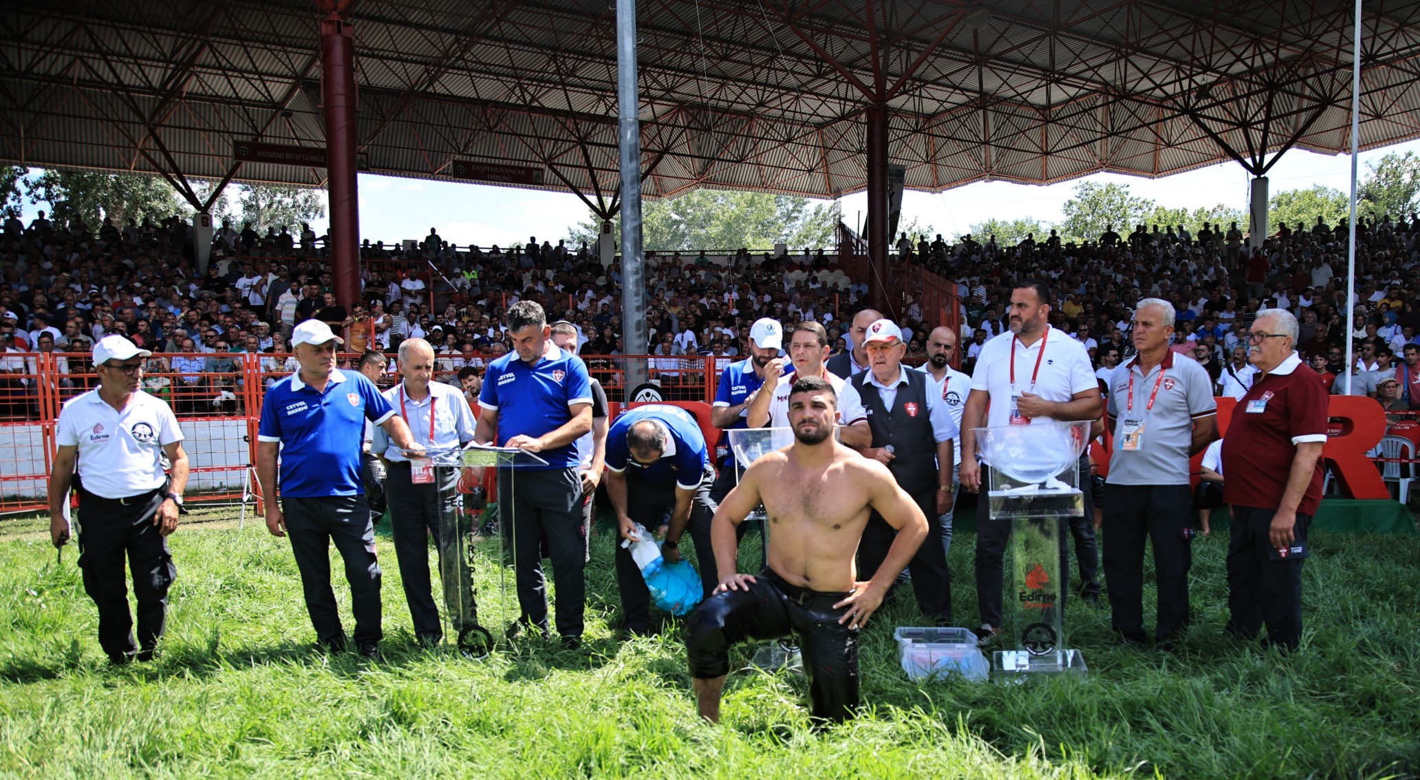 663. Tarihi Kırkpınar Yağlı Güreşleri dev foto galeri "Ali Köksal - Özel" - Resim : 167