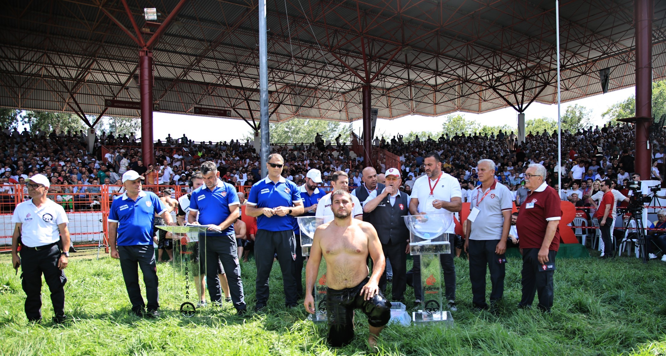 663. Tarihi Kırkpınar Yağlı Güreşleri dev foto galeri "Ali Köksal - Özel" - Resim : 170