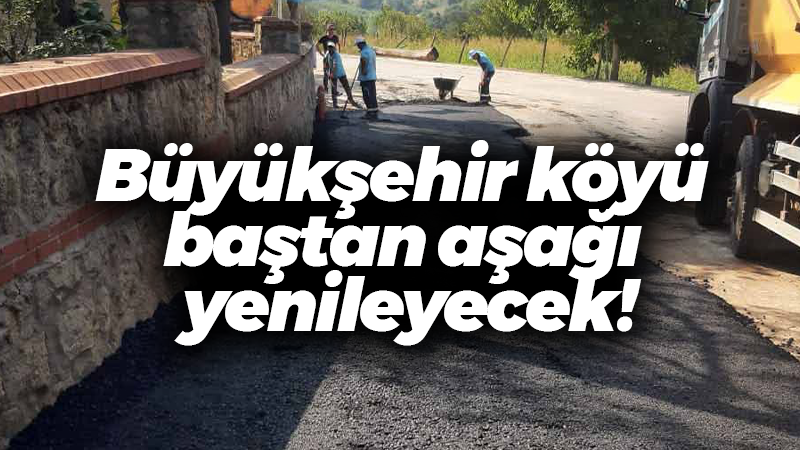 Kocaeli Büyükşehir köy yollarını yeniliyor! Tüm köy yenilenecek