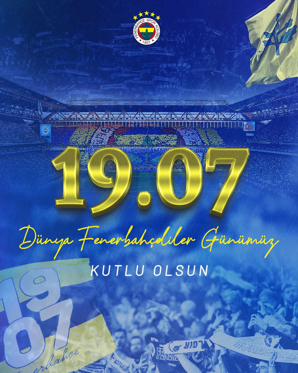 19.07 DÜNYA FENERBAHÇELİLER GÜNÜ KUTLAMA MESAJLARI: Fenerbahçeliler 19.07 Sözleri! Bugün 19.07 Fenerbahçe İle İlgili Sözler - Resim : 2