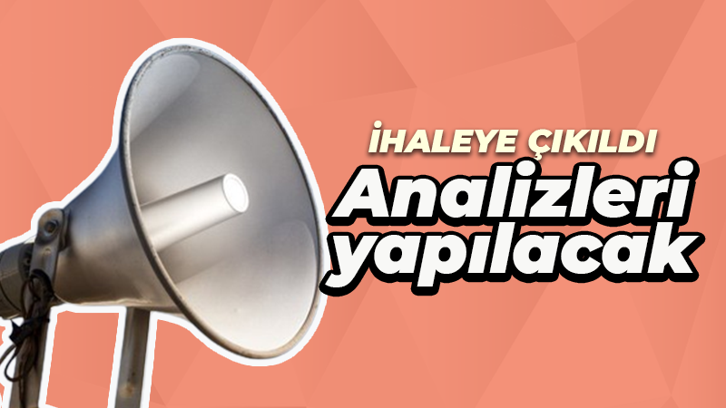 AFAD ihaleye çıktı: Sirenlerin analizi yapılacak