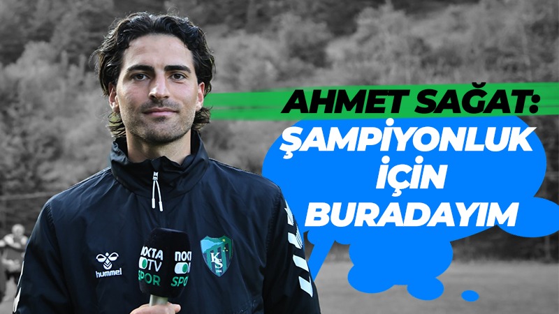 Kocaelispor’un yeni transferlerinden Ahmet