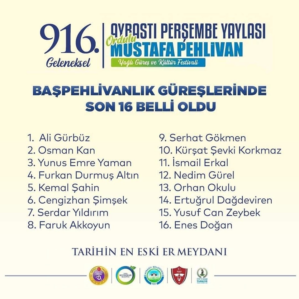 Aybastı Güreşleri’nde son 16’ya iki pehlivanımız kaldı - Resim : 3