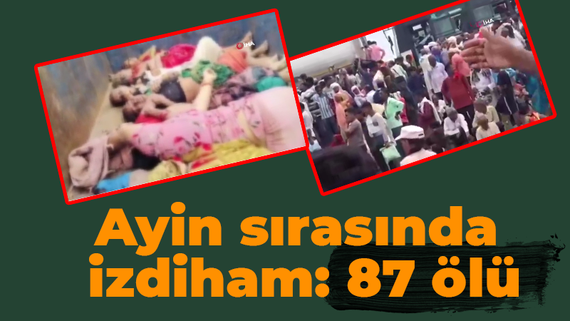 Ayin sırasında izdiham: 87 ölü