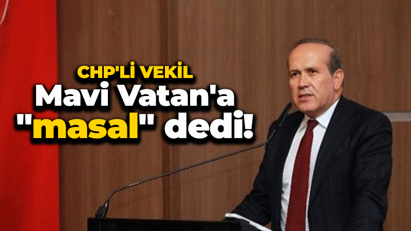 CHP’li vekil Namık Tan Mavi Vatan’a “masal” dedi