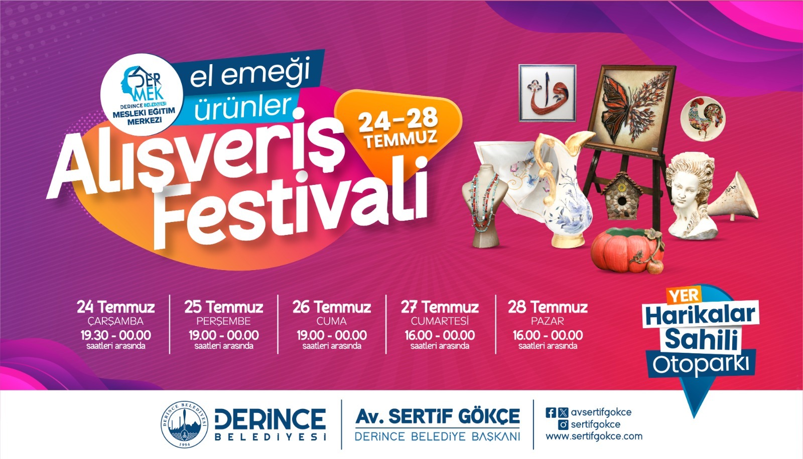 Derince Belediyesi dev festivale hazırlanıyor! Tam 5 gün sürecek - Resim : 1