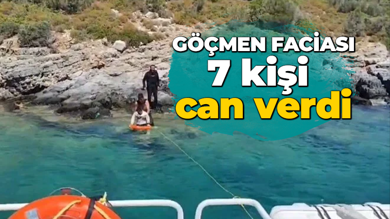 Ege’de göçmen faciası: 7 kişi can verdi