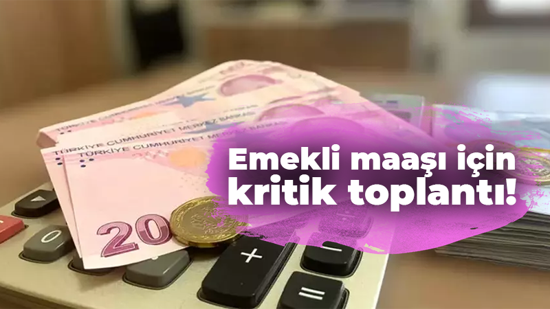 Emekli maaşına zam için