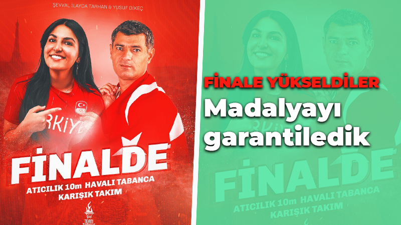 Finale yükseldik! Madalyayı garantiledik