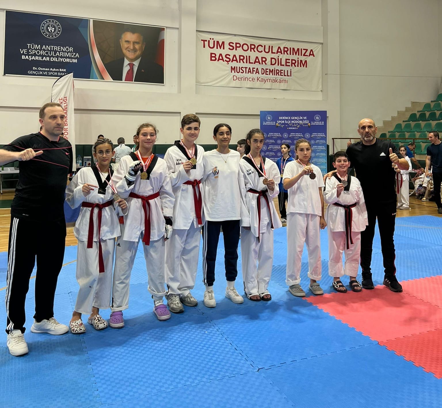 Gölcük Belediyespor Taekwandocuları Kocaeli Şampiyonu