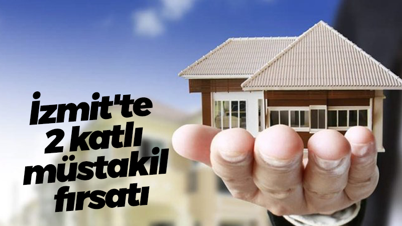 İzmit’te 2 katlı müstakil fırsatı