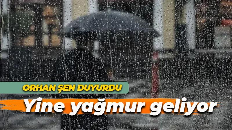 Kocaeli, İstanbul, Yalova, Bursa ve Edirne’ye yağış için tarih verildi!