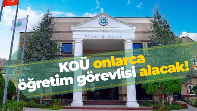 Kocaeli Üniversitesi 49 öğretim