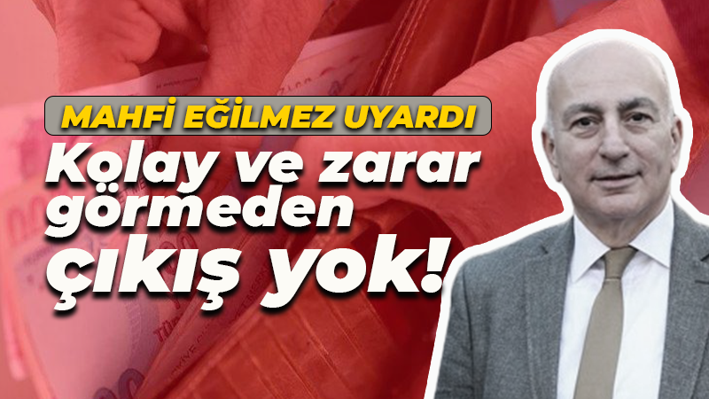 Ünlü ekonomist Mahfi Eğilmez,