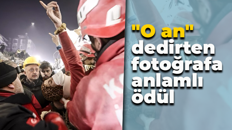 “O an” dedirten fotoğrafa anlamlı ödül