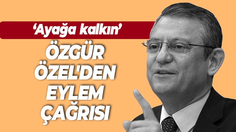 Özgür Özel’den eylem çağrısı! Saat 21.00’de ışıkları açıp kapatın