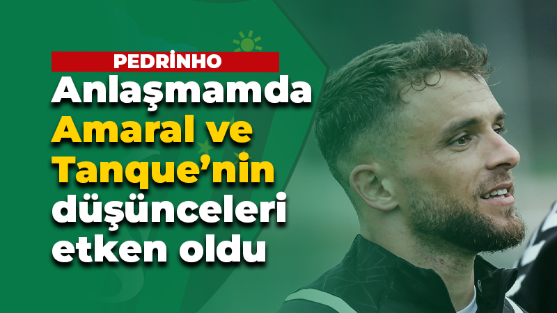 Kocaelispor’un yeni transferi Pedrinho,