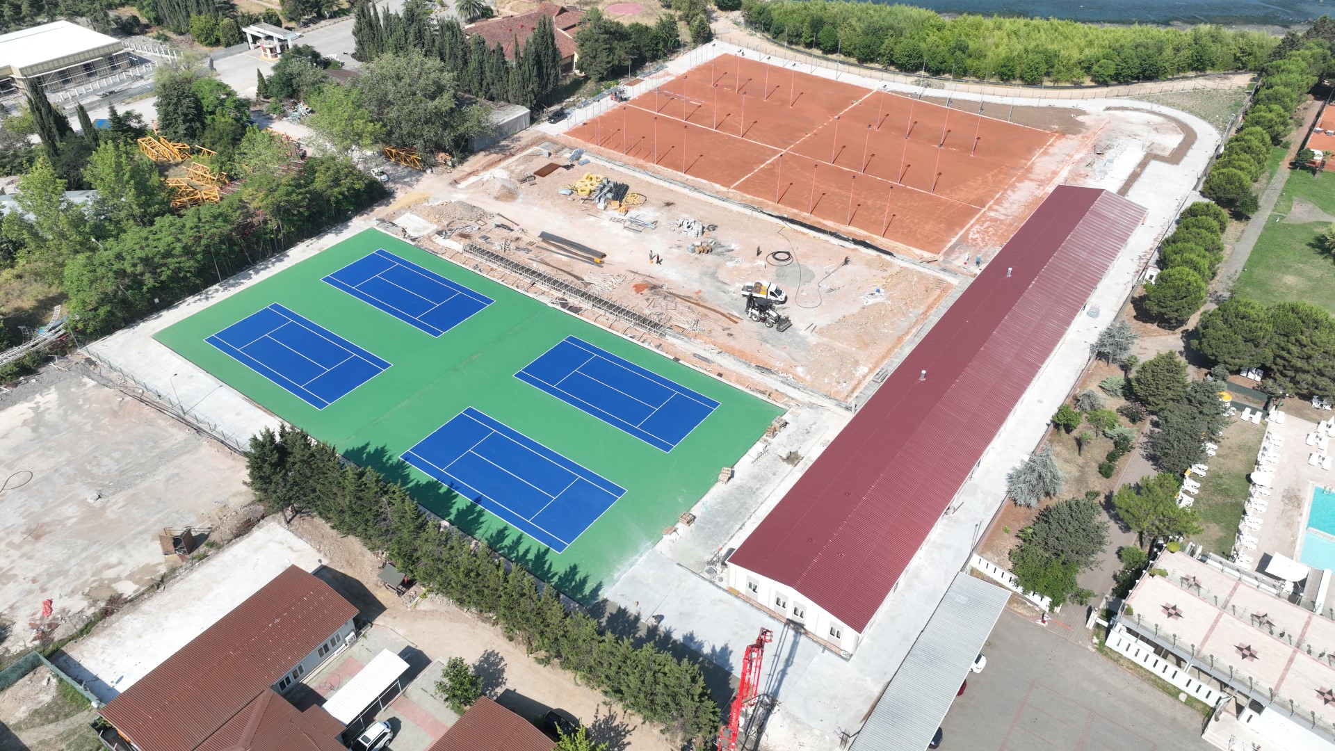 Tenis merkezinde sona doğru - Resim : 2