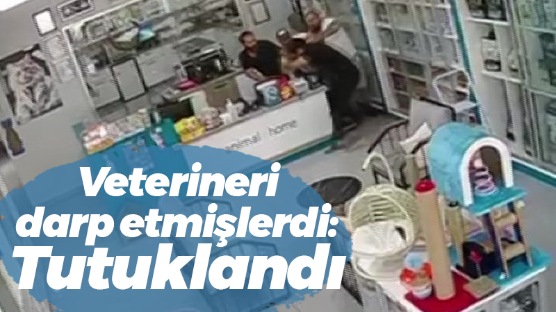 Veteriner hekimi darp eden müşteri ile 2 yeğeni tutuklandı