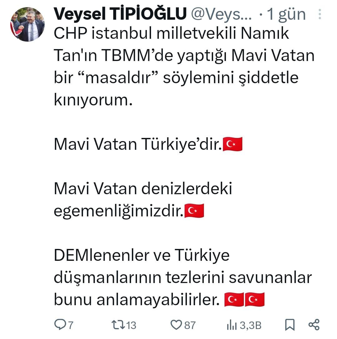 Veysel Tipioğlu’ndan dikkat çeken açıklamalar: Hadsiz ve küstahca - Resim : 1